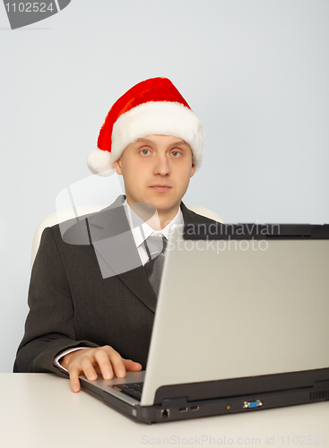 Image of Serious head meets new year on job