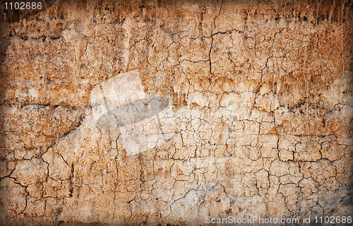 Image of Background - brown clay soil