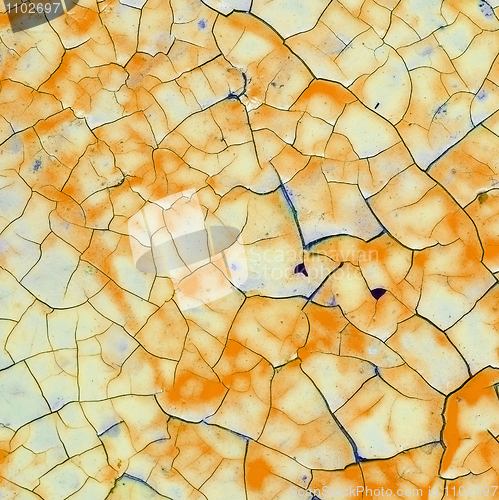 Image of Texture - cracks on enamel surface