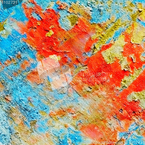 Image of Variegated texture of wall