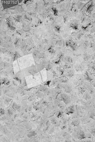 Image of Background - pattern on surface of spring ice