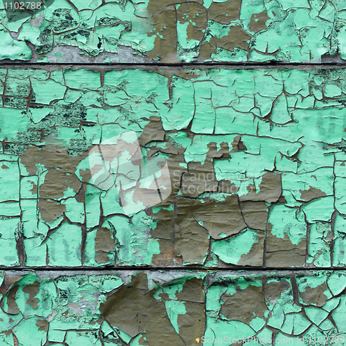 Image of Cracked enamel on boards