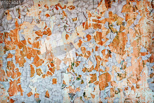 Image of Scraps of an old oil paint