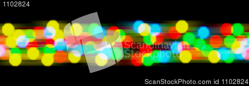 Image of Multi-colored sparkling abstract blur background