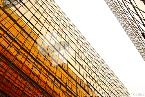 Image of office building glass wall