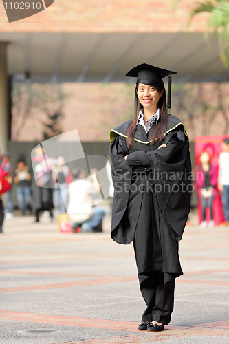 Image of girl graduation