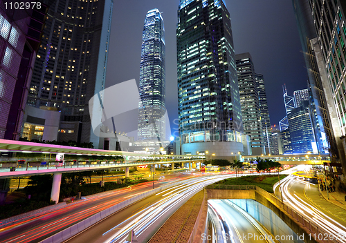 Image of Hong Kong at night