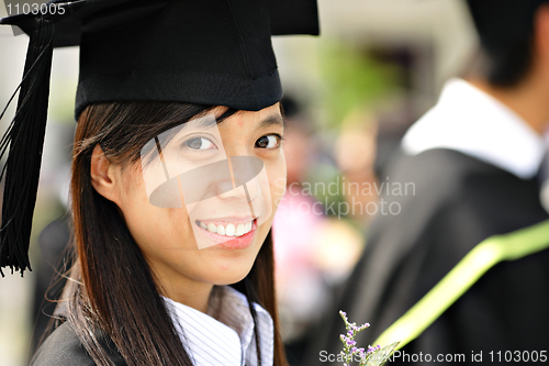 Image of girl graduation