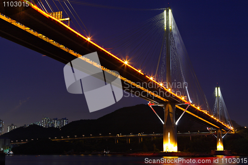 Image of Ting Kau Bridge in Hong Kong