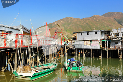 Image of Tai O fishing village in Hong Kong