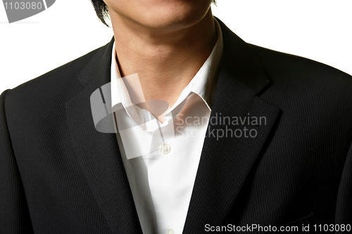 Image of Close up of man in business suit