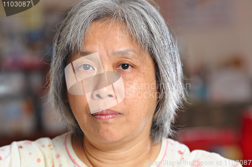 Image of middleage chinese woman