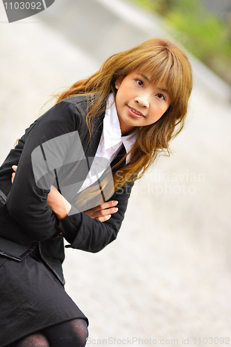 Image of portrait of young asian woman