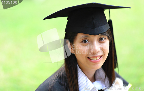 Image of graduation girl