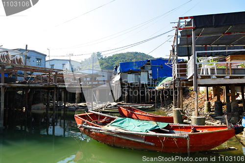 Image of Tai O fishing village in Hong Kong
