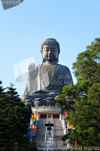 Image of Tian Tan Buddha in Hong Kong