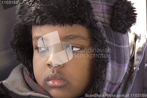 Image of Portrait of a young kid