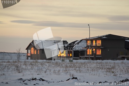 Image of Sunset reflections