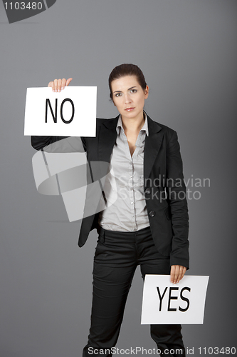 Image of Yes or No choice