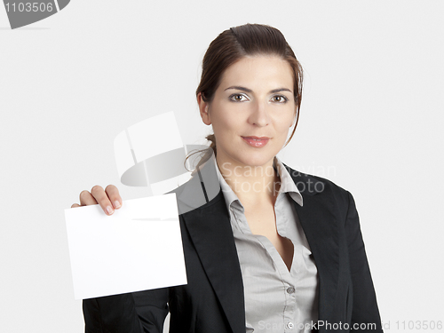 Image of Holding a cardboard