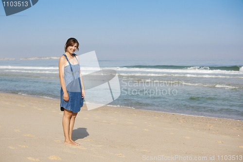Image of Girl on the beach
