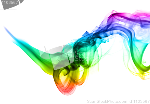 Image of Abstract fume shapes 