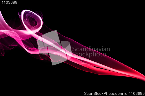 Image of Colorful Abstract smoke pattern