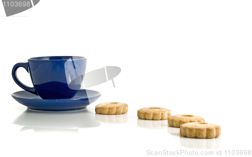 Image of Lunch time - cookies and cup