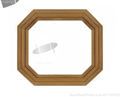 Image of Octagonal wooden Frame for picture