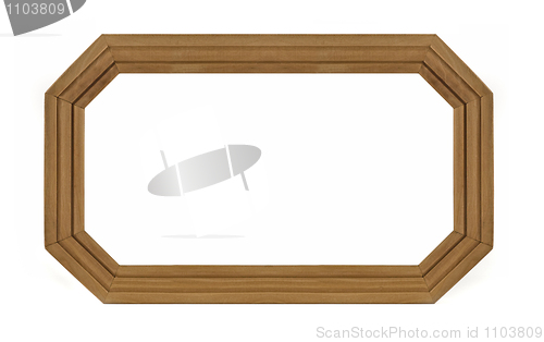 Image of Octagonal wooden Frame for picture