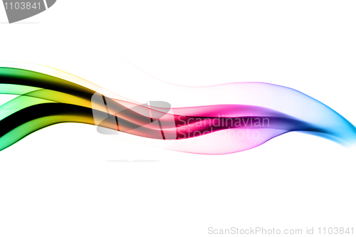 Image of Abstract colorful waves