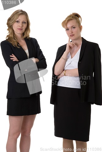 Image of Two Confident business women