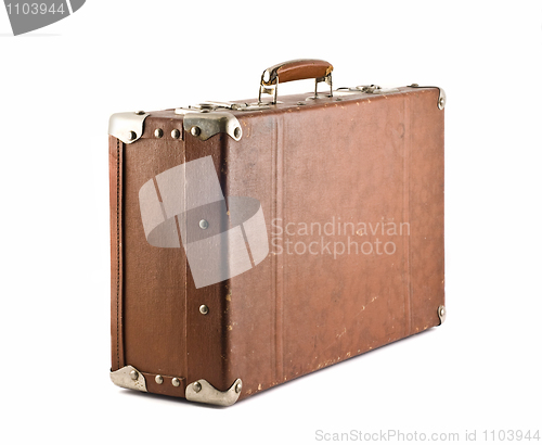 Image of Travel - old-fashioned suitcase