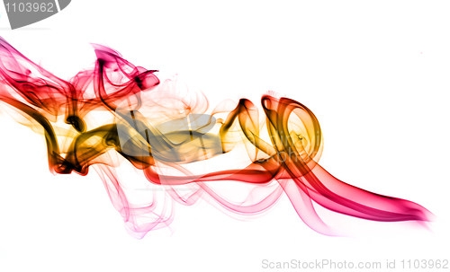 Image of RGB abstract - colorful smoke 