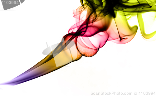 Image of Bright colorful abstract smoke 