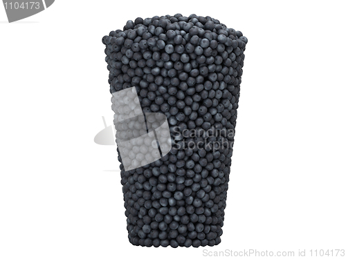 Image of Tasty Blueberry Glass shape