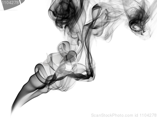 Image of Inverted Black fume on white 