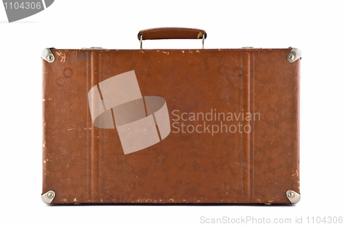 Image of Traveling - old-fashioned suitcase 