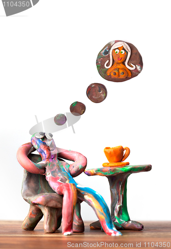 Image of Daydreaming Clay Man