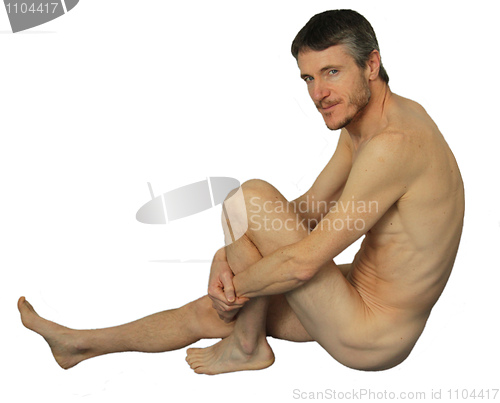Image of Nude muscular man