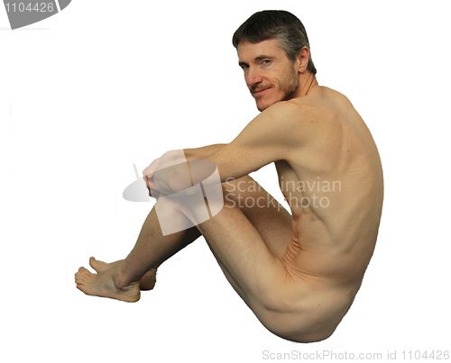 Image of Nude muscular man