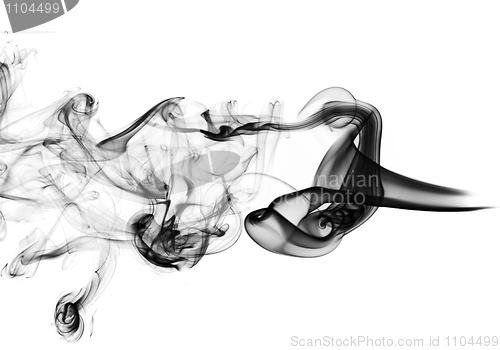 Image of Magic Abstract Smoke over white