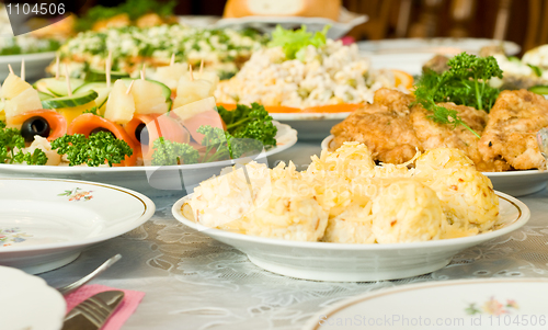 Image of Cheese balls - Banquet in the restaurant