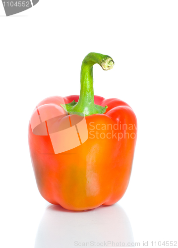 Image of Bell pepper on white