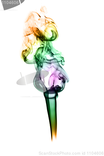 Image of Gradient colorful Magic fume