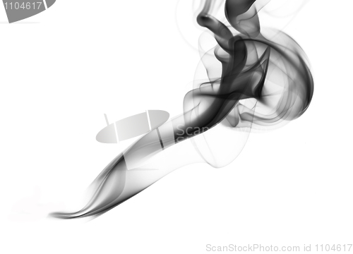 Image of Abstract smoke shapes