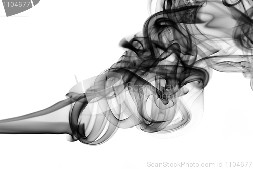 Image of Magic fume shapes over white