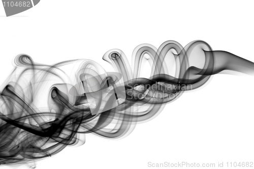 Image of Magic puff of abstract smoke waves 