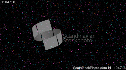 Image of Blurred holiday lights on black