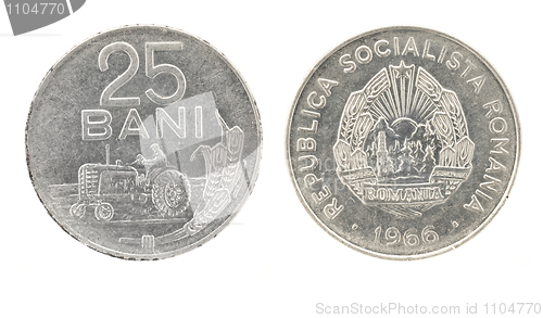 Image of 25 bani - Romanian money